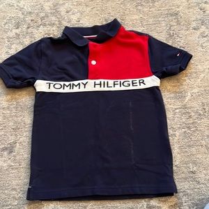Little boys short sleeve polo by Tommy Hilfiger size 5